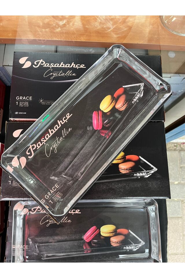 Kristalize Glamour Servis Tabağı 2 Li