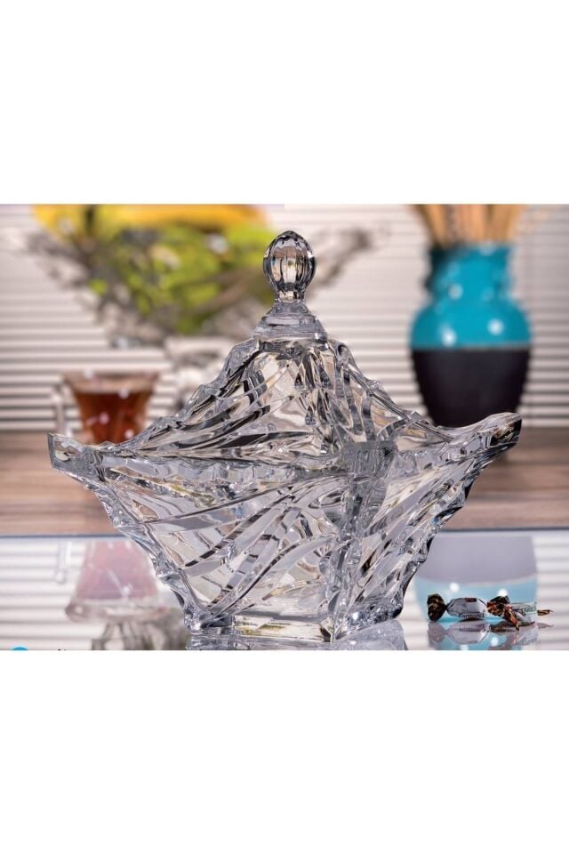 Vıtrıte Kapaklı Cam Şekerlik