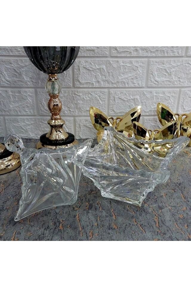 Vıtrıte Kapaklı Cam Şekerlik