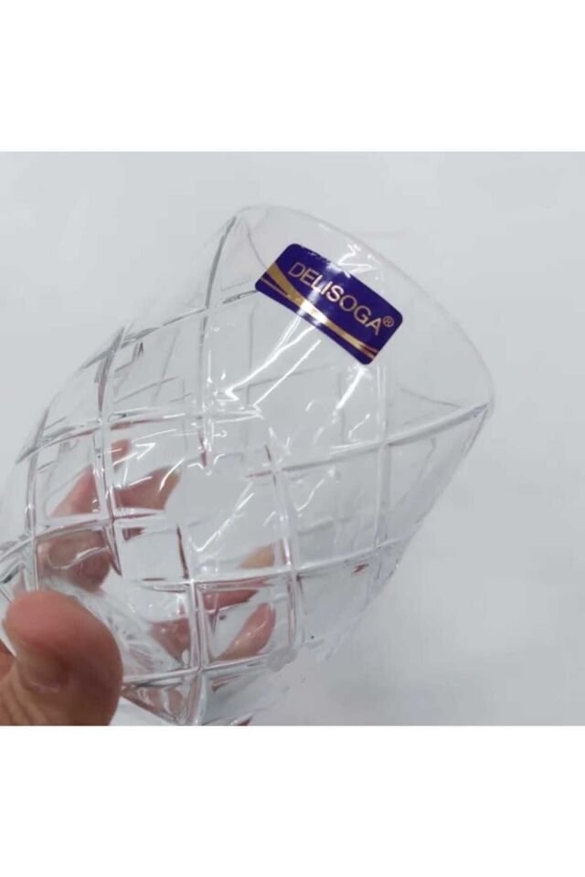 6'lı Kristal Vintage Viski Meşrubat Su Bardağı