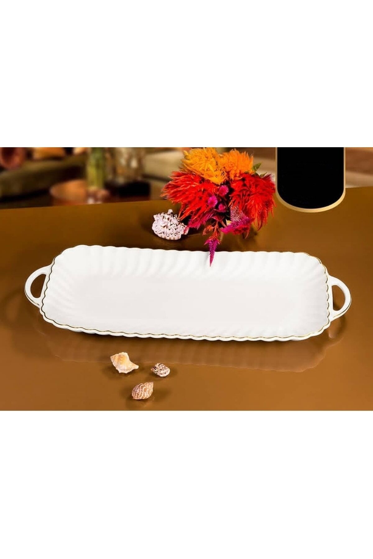 Carmen Dikdörtgen Tepsi 42*16*4 Cm