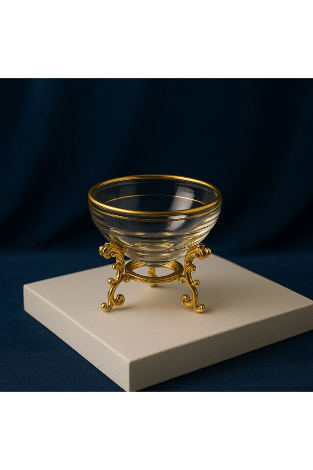 6 lı Lüx Kahve Yanı Mini Lokumluk Şekerlik Sosluk Reçellik Çerezlik Kase