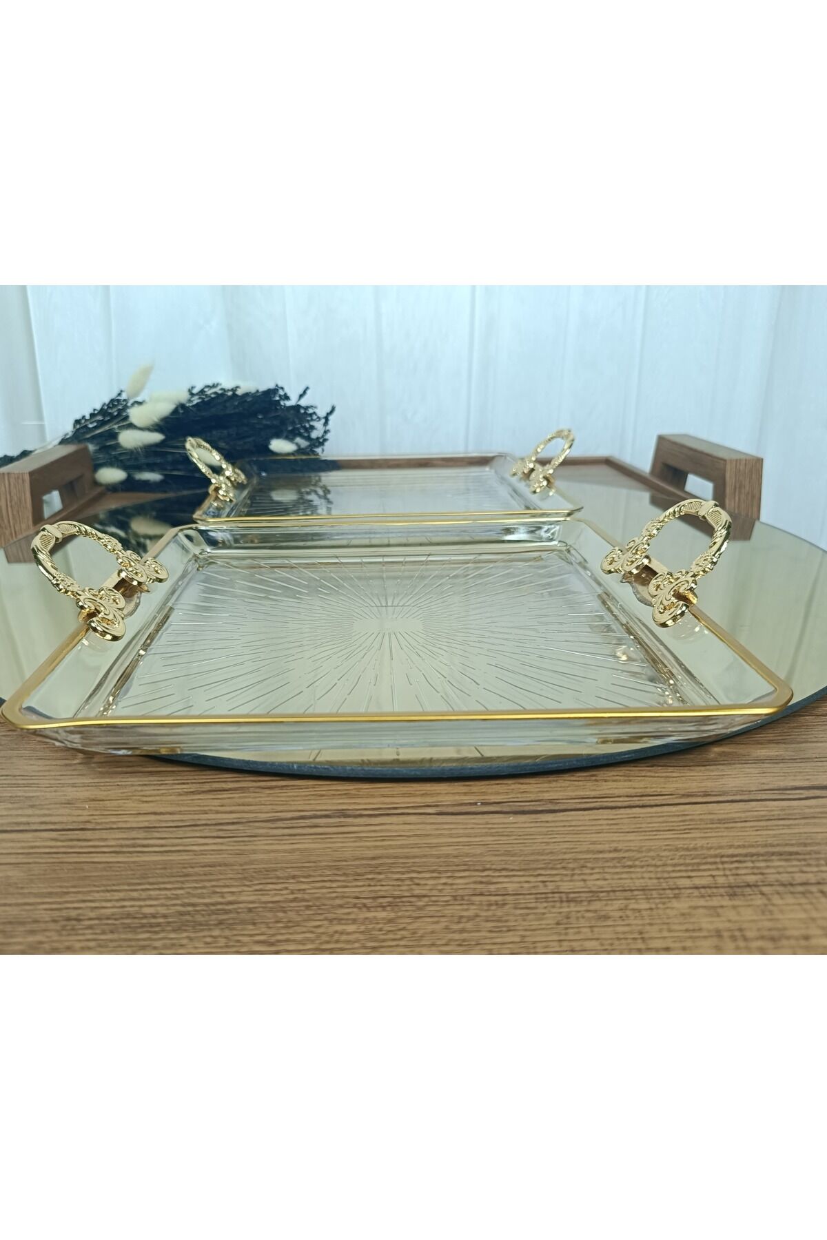 KULPLU  MADLEN SUNUM  SERVİS TABAĞI 2Li̇kare