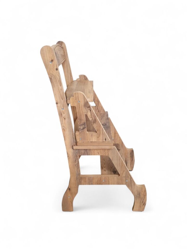 Çok Amaçlı MDF Katlanır Merdivenli Sandalye 2’si 1 Arada 110 Kg Taşıma Kapasitesi lüks